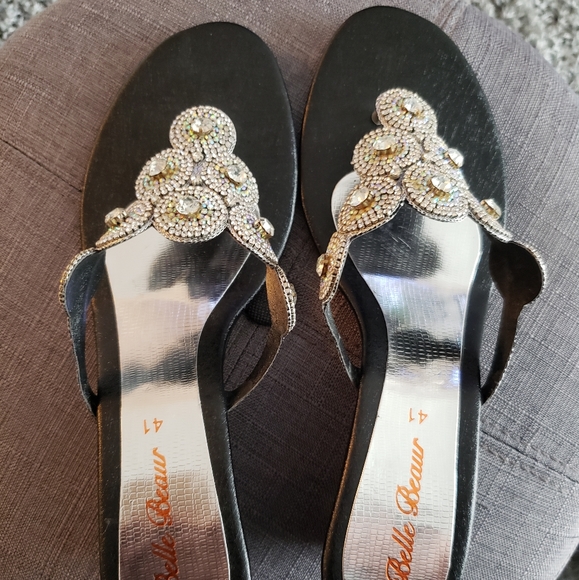Belle Beau | Shoes | Silver Rhinestone 